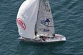 Tasso Etilico boat at the Trofeo Gorla 2012 Royalty Free Stock Photo