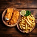 British Traditional Fish and Chips