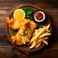 British Traditional Fish and Chips