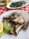 Taste of Croatia / Fried Anchovies and Silverbeet