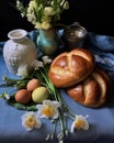 Taste of easter: osterpinze as a tender aftertaste of spring celebration Royalty Free Stock Photo