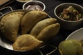Tasty Argentinian empanada Royalty Free Stock Photo