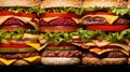 tasty background burger food colorful