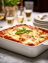 Tasty Baked Lasagna with Beef