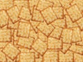 Tasty biscuits crackers background pattern.