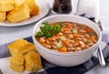 Tasty Bowl of Bean Soup Royalty Free Stock Photo