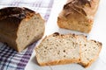 Tasty bread baked at home, healthy homemade bread