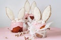 Tasty Cakes Decorate Cookies in Shape Bunny Ears