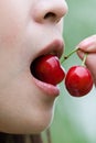 Tasty cherry Royalty Free Stock Photo