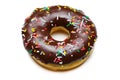 Tasty chocolate donut Royalty Free Stock Photo