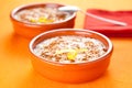 Tasty cinnamon rice pudding dessert Royalty Free Stock Photo