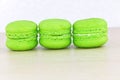 Tasty colorful macaroon