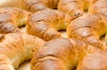 Tasty croissants or crescent rolls Royalty Free Stock Photo