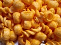Tasty crunchy party potato crisps chips Royalty Free Stock Photo