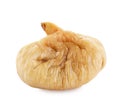 Tasty dried fig fruit isolated Royalty Free Stock Photo