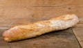 Tasty French baguette