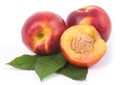 Tasty fresh peach Royalty Free Stock Photo