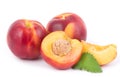 Tasty fresh peach Royalty Free Stock Photo