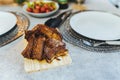 Tasty freshly cooked ribs Royalty Free Stock Photo