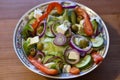 Tasty greek salad