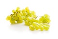 Tasty green grapes. White grape Royalty Free Stock Photo