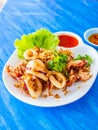 Thai seafood from Koh Sichang Thailand Asien Royalty Free Stock Photo