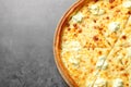 Tasty hot cheese pizza Royalty Free Stock Photo