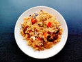 Tasty Indian Dish vegetable pulav-1