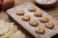 Indonesian snack Emping Melinjo Cookies