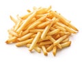 Tasty long french fries Royalty Free Stock Photo