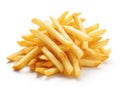 Tasty long french fries Royalty Free Stock Photo