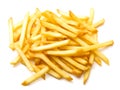 Tasty long french fries Royalty Free Stock Photo