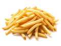 Tasty long french fries Royalty Free Stock Photo