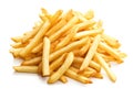 Tasty long french fries Royalty Free Stock Photo