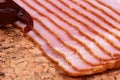 Tasty meat bacon Royalty Free Stock Photo