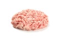 Tasty minced meat isolated on background