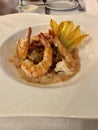 Delicious Seafood dish: Shrimps Dish