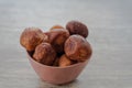 Tasty Nigerian Puff Puff Served at a Party ready to eat