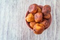 Tasty Nigerian Puff Puff Served at a Party ready to eat