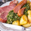 Tasty oldenburg gruenkohl Royalty Free Stock Photo