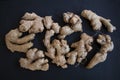 Tasty organic ginger for health