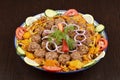 Eastern Central Asian cuisine Royalty Free Stock Photo