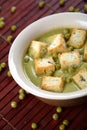 Tasty peas soup