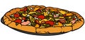 Tasty Pizza Drawing