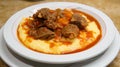 A tasty plate of polenta