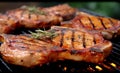 Tasty Pork Chops: Smoky Flavor on the Charcoal Grill