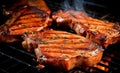 Tasty Pork Chops: Smoky Flavor on the Charcoal Grill