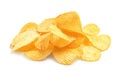 Tasty ridged potato chips