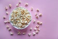 Delicious Salted Popcorn: A Home-Made Treat