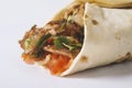 Tasty shawarma sandwich